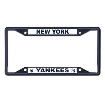 WinCraft New York Yankees Chrome Color License Plate Frame