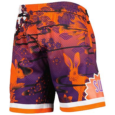 Men's Mitchell & Ness Orange Phoenix Suns Lunar New Year Swingman Shorts