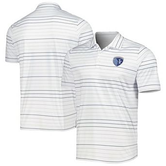 Men's Antigua White Sporting Kansas City Ryder Polo