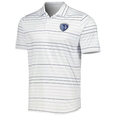 Men's Antigua White Sporting Kansas City Ryder Polo
