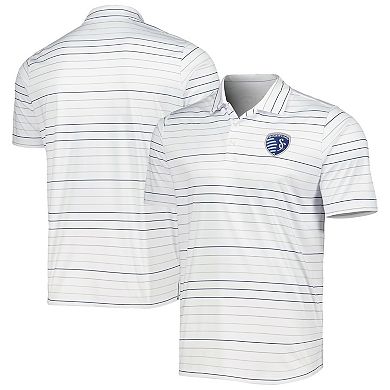 Men's Antigua White Sporting Kansas City Ryder Polo