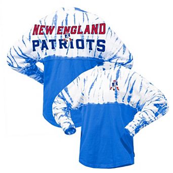 Women's Fanatics Branded Royal New England Patriots Vintage Bamboo Spirit Jersey Long Sleeve T-Shirt