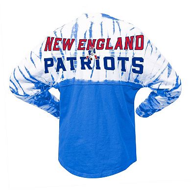 Women's Fanatics Branded Royal New England Patriots Vintage Bamboo Spirit Jersey Long Sleeve T-Shirt