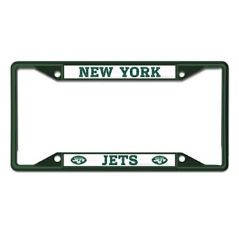 WinCraft New York Jets Chrome Color License Plate Frame