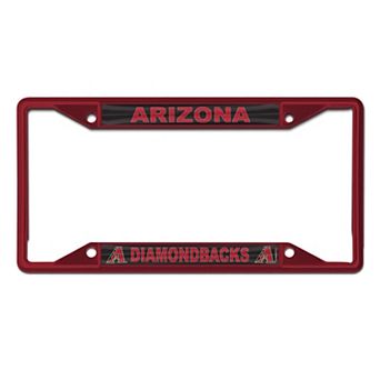 WinCraft Arizona Diamondbacks Chrome Color License Plate Frame