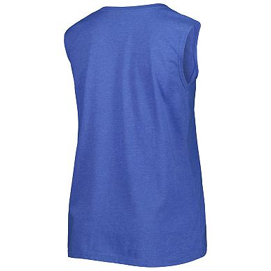 Women's Fanatics Branded Royal Los Angeles Rams Plus Size Tank Top