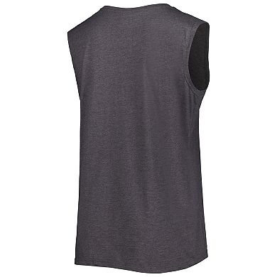 Women's Fanatics Branded Heather Charcoal Arizona Cardinals Plus Size Tank Top