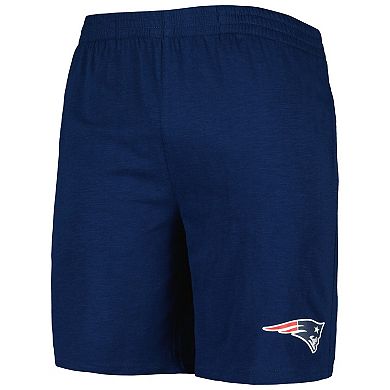 Men's Concepts Sport Navy/White New England Patriots Downfield T-Shirt & Shorts Sleep Set
