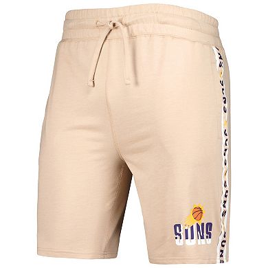 Men's Concepts Sport Tan Phoenix Suns Team Stripe Shorts