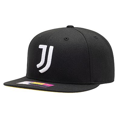 Men's Black Juventus Draft Night Fitted Hat