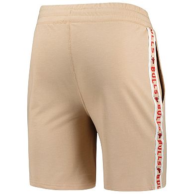 Men's Concepts Sport Tan Chicago Bulls Team Stripe Shorts