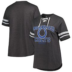 Indianapolis Colts Women's Royal F4190168 First Contact Raglan