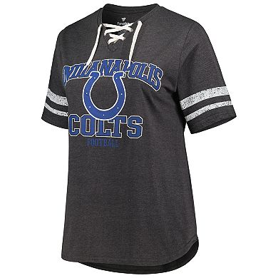 Women's Fanatics Branded Heather Charcoal Indianapolis Colts Plus Size ...