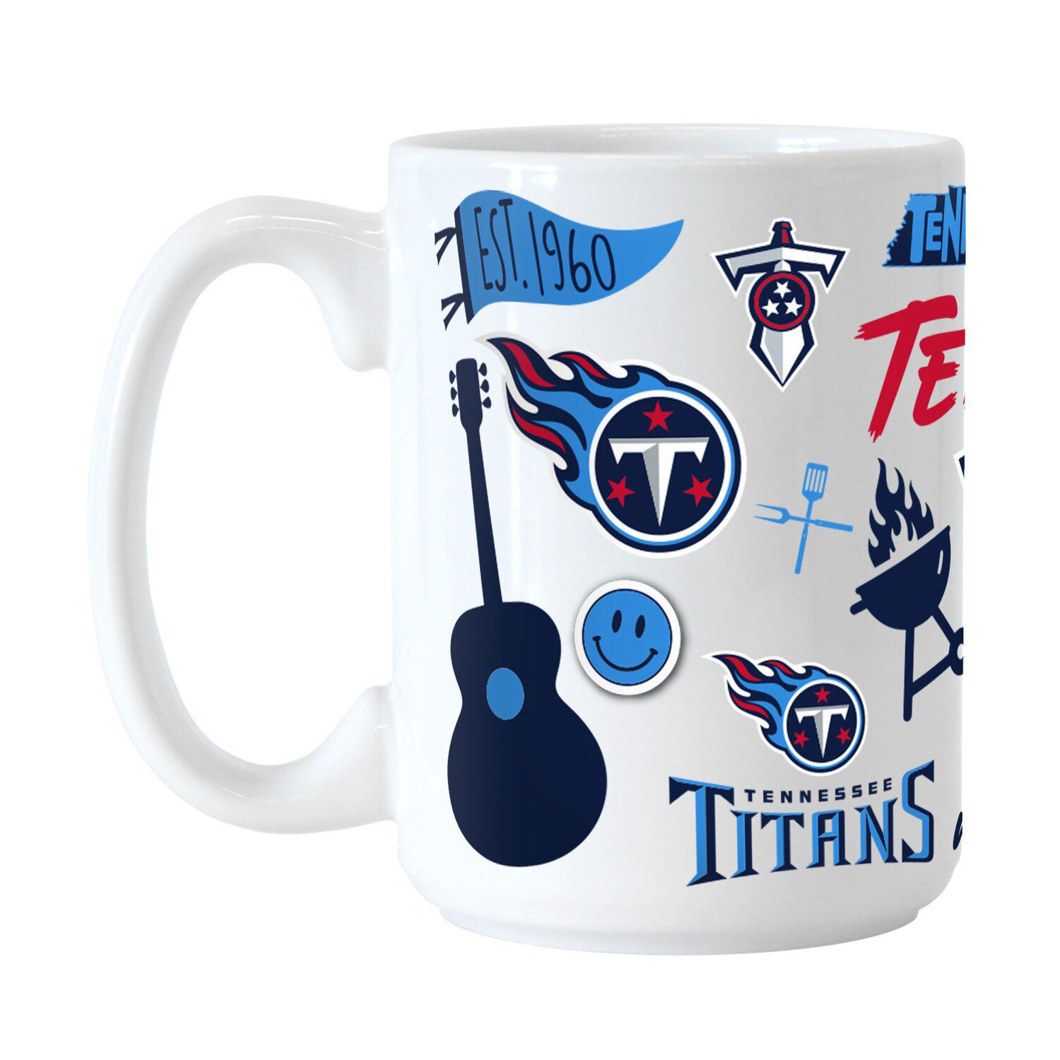 Tennessee Titans NFL Team Color Insulated Stainless Steel Mug