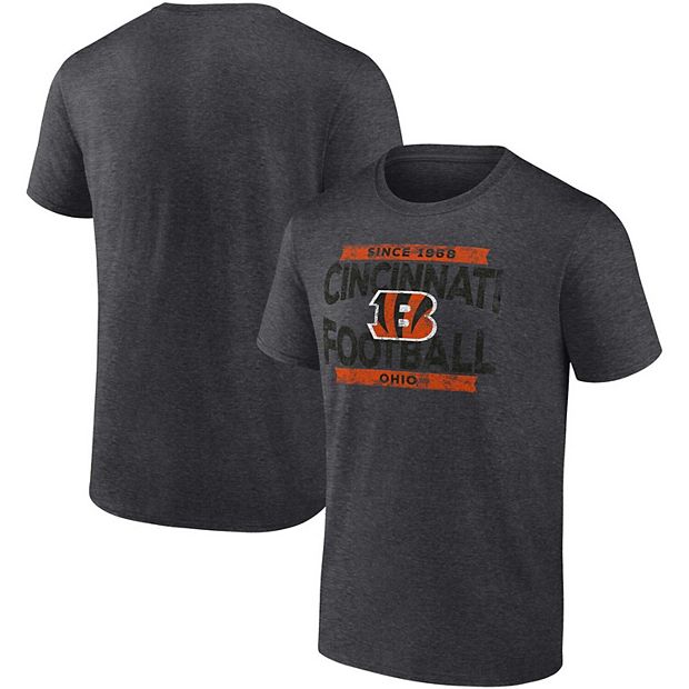 Cincinnati Bengals Neutral Colour Logo Crew Sweatshirt - Mens