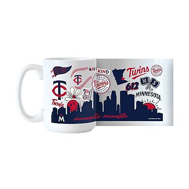 Minnesota Twins 15oz. Native Ceramic Mug