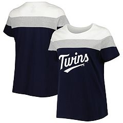 Men's Minnesota Twins Stitches White Cooperstown Collection Wordmark V-Neck Jersey