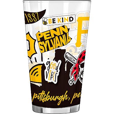 Pittsburgh Pirates 16oz. Native Pint Glass