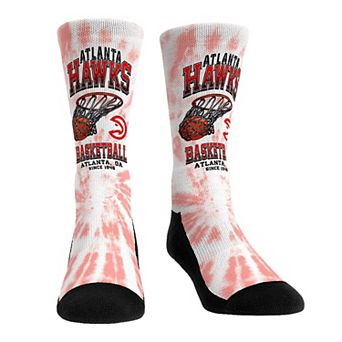 Unisex Rock Em Socks Atlanta Hawks Vintage Hoop Crew Socks