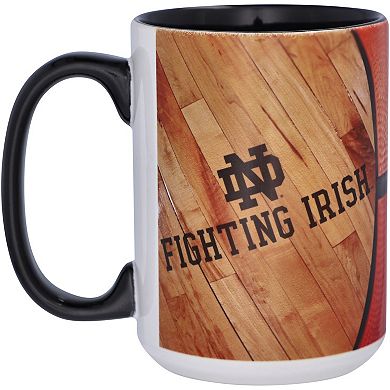 Notre Dame Fighting Irish 15oz. Basketball Mug