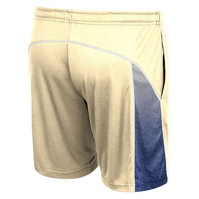 Men's Colosseum Gold Georgia Tech Yellow Jackets Laws of Physics Shorts