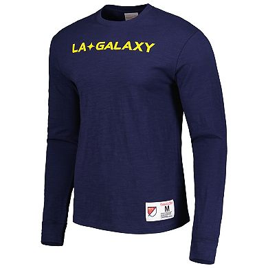 Men's Mitchell & Ness Navy LA Galaxy Legendary Long Sleeve T-Shirt