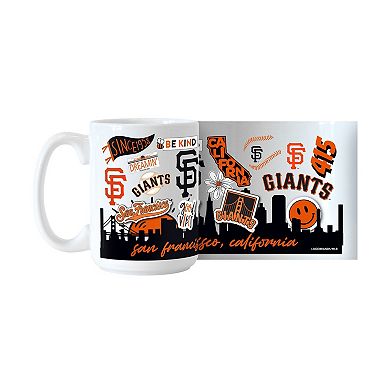 San Francisco Giants 15oz. Native Ceramic Mug