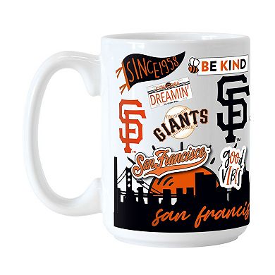 San Francisco Giants 15oz. Native Ceramic Mug