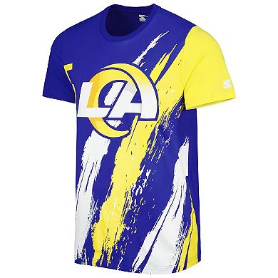 Men's Starter Royal Los Angeles Rams Extreme Defender T-Shirt