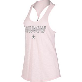 Women's Concepts Sport Pink Dallas Cowboys Radiant Racerback Tank Top
