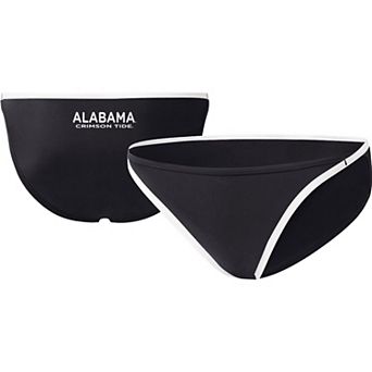 Women's G-III 4Her by Carl Banks Black Alabama Crimson Tide Play Action Bikini Bottoms