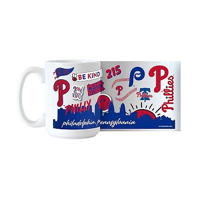 Philadelphia Phillies 15oz. Native Ceramic Mug