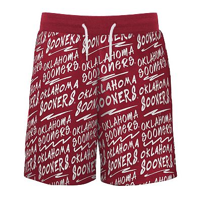 Youth Crimson Oklahoma Sooners Super Shorts