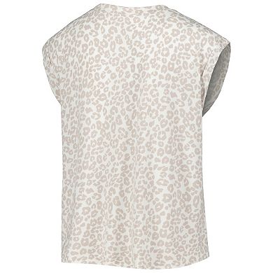 Women's Concepts Sport Cream North Carolina Tar Heels Montana T-Shirt & Shorts Sleep Set