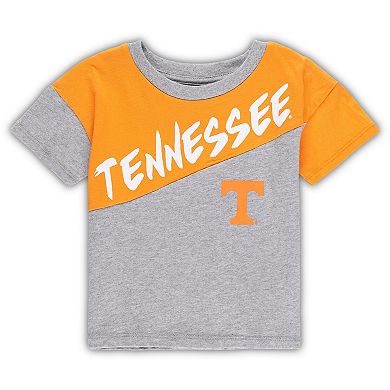 Toddler Heather Gray Tennessee Volunteers Super Star T-Shirt & Shorts Set