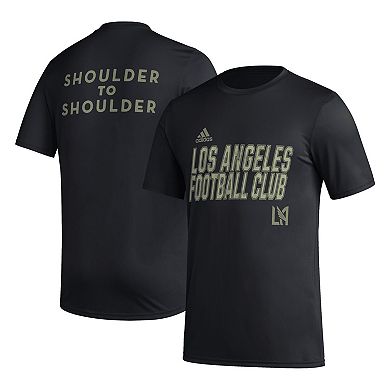 Men's adidas Black LAFC Team Jersey Hook AEROREADY T-Shirt