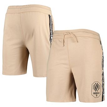 Men's Concepts Sport Tan Nashville SC Team Stripe Shorts