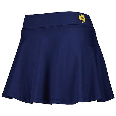 Women's ZooZatz Navy Notre Dame Fighting Irish Flowy Skort