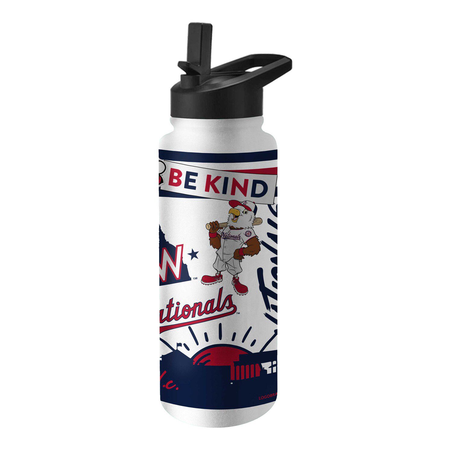 NBA Washington Wizards 32oz Thirst Hydration Water Bottle