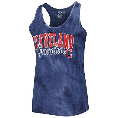 Women's Concepts Sport Navy Cleveland Guardians Billboard Racerback Tank Top & Shorts Sleep Set