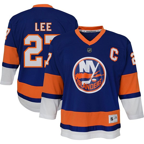 Youth Anders Lee Blue New York Islanders Replica Player Jersey