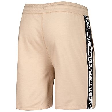Men's Concepts Sport Tan Seattle Sounders FC Team Stripe Shorts