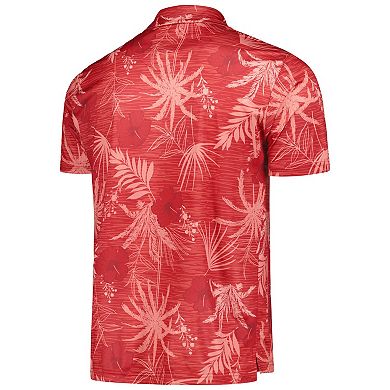 Men's Colosseum Cardinal Iowa State Cyclones Palms Team Polo