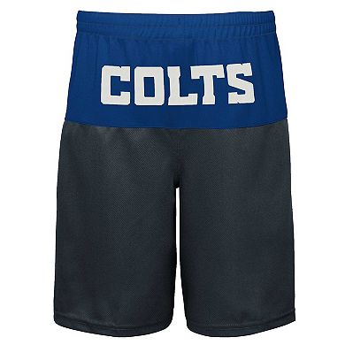 Youth Jonathan Taylor Navy Indianapolis Colts Player Name & Number Shorts