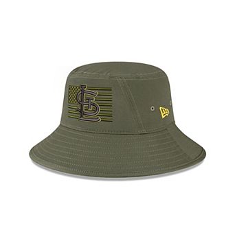 Men's New Era Green St. Louis Cardinals 2023 Armed Forces Day Bucket Hat