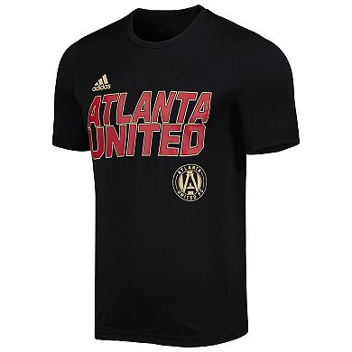 Men's adidas Black Atlanta United FC Team Jersey Hook AEROREADY T-Shirt