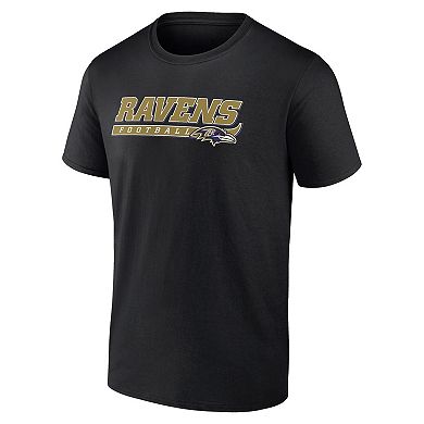 Men's Black Baltimore Ravens Take the Lead T-Shirt