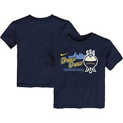 Mlb Milwaukee Brewers Toddler Boys' 2pk T-shirt : Target