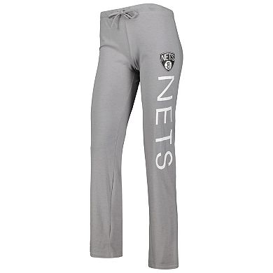 Women's Concepts Sport Gray/Black Brooklyn Nets Team Tank Top & Pants Sleep Set