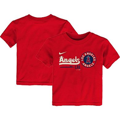 Toddler Nike Red Los Angeles Angels City Connect Graphic T-Shirt